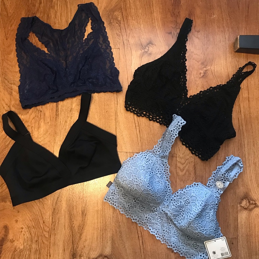 Bundle of Medium Bralettes